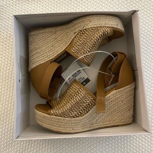 NWT Steve Madden Lorant Rafia Espadrille Sandals 7.5